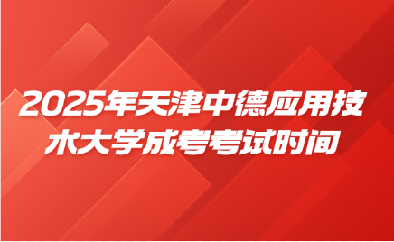 天津中德应用技术大学成考